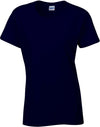 T-shirt de senhora de manga curta Heavy Cotton™-Azul Marinho-S-RAG-Tailors-Fardas-e-Uniformes-Vestuario-Pro
