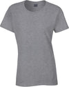 T-shirt de senhora de manga curta Heavy Cotton™-Graphite Heather-S-RAG-Tailors-Fardas-e-Uniformes-Vestuario-Pro