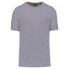 T-shirt decote redondo WORKER eco-responsável de homem-Oxford Grey-XS-RAG-Tailors-Fardas-e-Uniformes-Vestuario-Pro