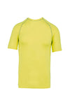 T-shirt surf adulto-Fluorescent Yellow-XS-RAG-Tailors-Fardas-e-Uniformes-Vestuario-Pro