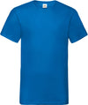 T-shirt valueweight com decote V (61-066-0)-Azur Blue-S-RAG-Tailors-Fardas-e-Uniformes-Vestuario-Pro
