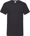 T-shirt valueweight com decote V (61-066-0)-Black-S-RAG-Tailors-Fardas-e-Uniformes-Vestuario-Pro