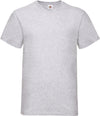 T-shirt valueweight com decote V (61-066-0)-Heather Grey-S-RAG-Tailors-Fardas-e-Uniformes-Vestuario-Pro