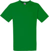 T-shirt valueweight com decote V (61-066-0)-Kelly Green-S-RAG-Tailors-Fardas-e-Uniformes-Vestuario-Pro