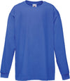 T-shirt valueweight de criança de manga comprida (61-007-0)-Royal Azul-3/4-RAG-Tailors-Fardas-e-Uniformes-Vestuario-Pro