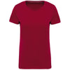 T-shirt vintage de senhora de manga curta-Vintage Dark Red-XS-RAG-Tailors-Fardas-e-Uniformes-Vestuario-Pro
