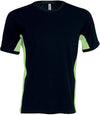 TIGER - T-SHIRT BICOLOR MANGA CURTA-Preto / Lime-S-RAG-Tailors-Fardas-e-Uniformes-Vestuario-Pro