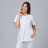 Tunica Feminina Elisa-Branco-XS-RAG-Tailors-Fardas-e-Uniformes-Vestuario-Pro