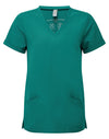 Tunica Strech Senhora decote em V-Clean Green-XS-RAG-Tailors-Fardas-e-Uniformes-Vestuario-Pro