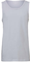 UNISEX JERSEY TANK T-shirt cava unissexo-Branco-S-RAG-Tailors-Fardas-e-Uniformes-Vestuario-Pro