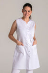 Vestido Missouri s\mangas-Branco-XS / (SP)-RAG-Tailors-Fardas-e-Uniformes-Vestuario-Pro