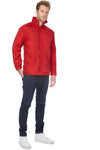 WINDBREAKER COM FORRO MICROPOLAR OCEAN SHORE-Vermelho-S-RAG-Tailors-Fardas-e-Uniformes-Vestuario-Pro