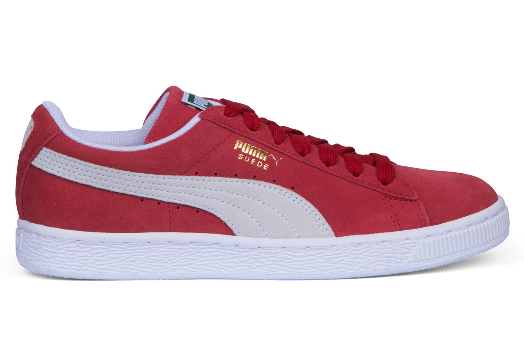 Suede Sneakers In Red From Puma | Shop At ShoeChapter.com – Shoe Chapter