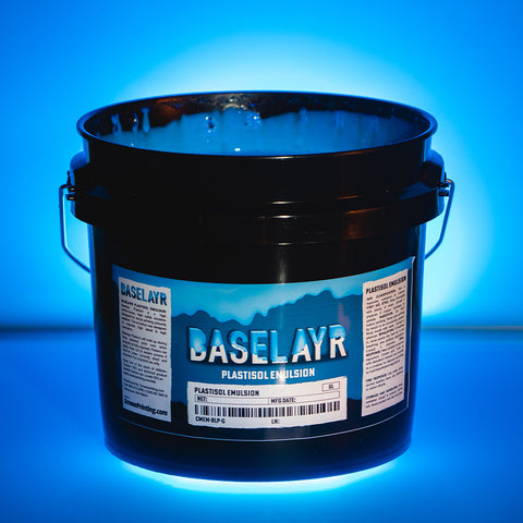a gallon of baselayr plastisol emulsion