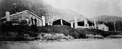 Traditional Auk Bay Tlingit Indian Village