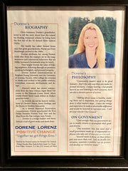 Dorene Lorenz Seward City Council Campaign brochure