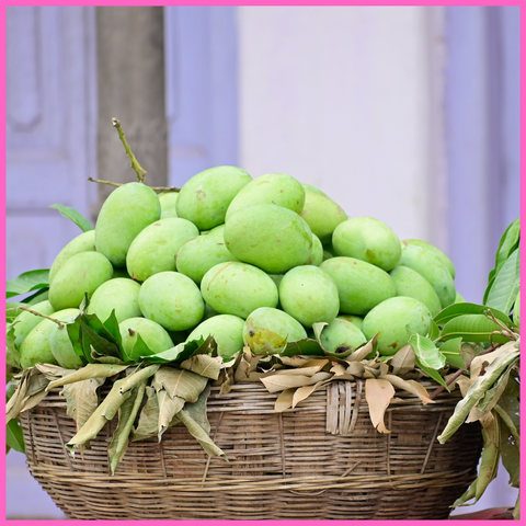 Raw Green Mangoes