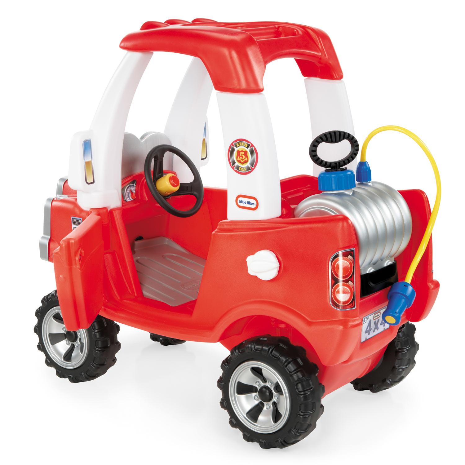 little tikes fire truck car