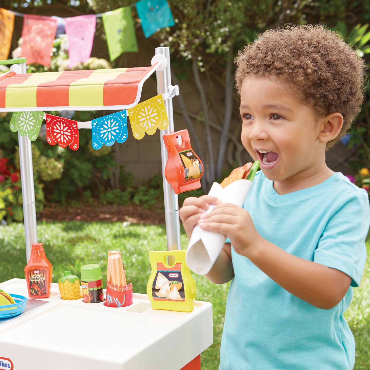 little tikes taco cart