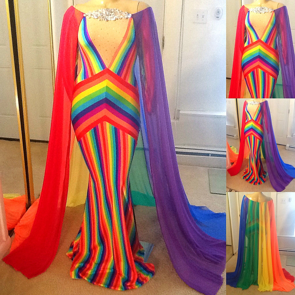 gay pride dress