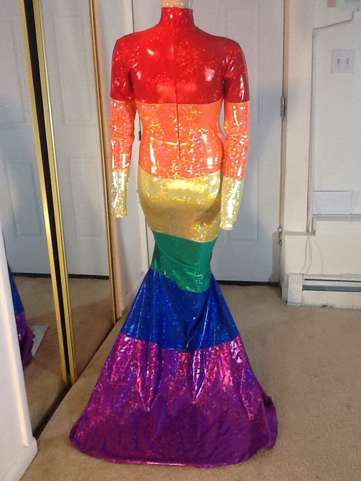 gay pride dress