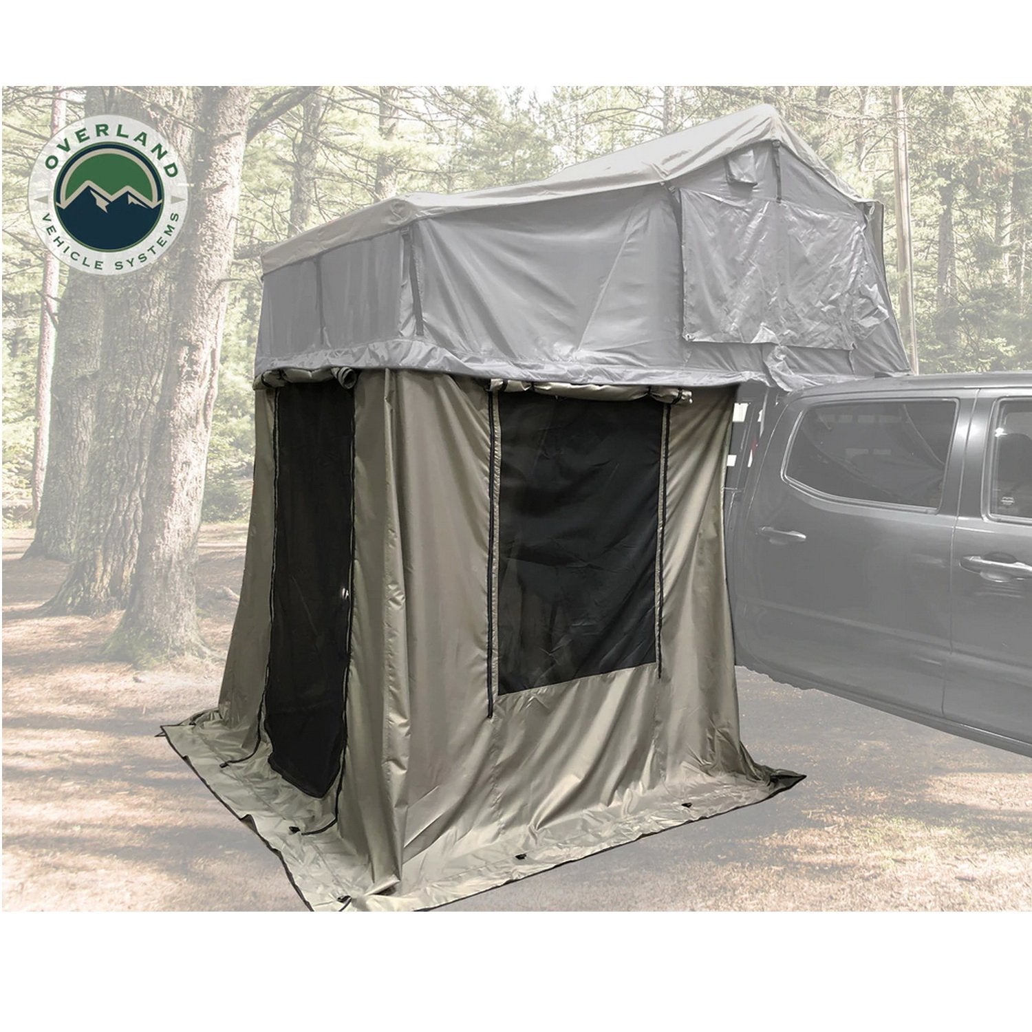 Overland Vehicle Systems Nomadic 3 Annex - Green - Tent Annex - Anytime Overland