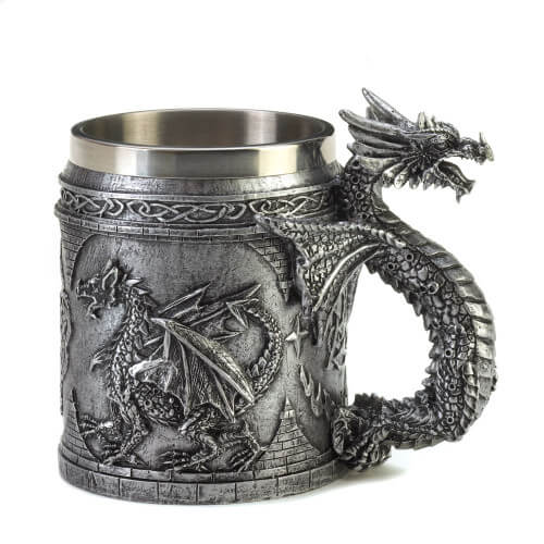 Dragon Is Stirring Cup and Spoon Tea Set