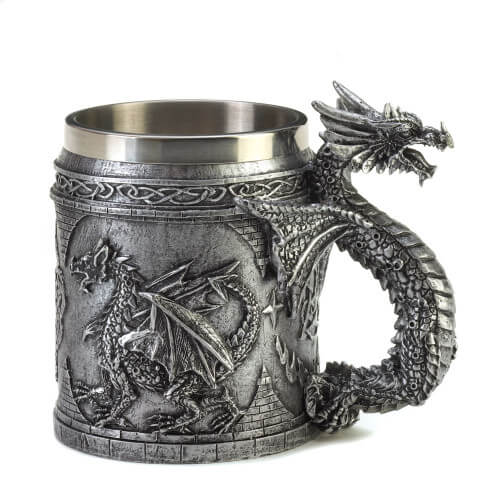 ALMUG14 - Dragon is Stirring Cup and Spoon - Alchemy of England