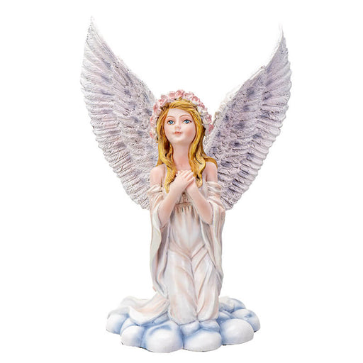 Flower Angel Figurine in White - Fantasy Gifts & Collectibles