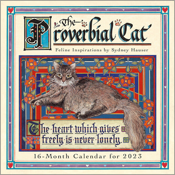 The Proverbial Cat 2023 Wall Calendar — FairyGlen Store