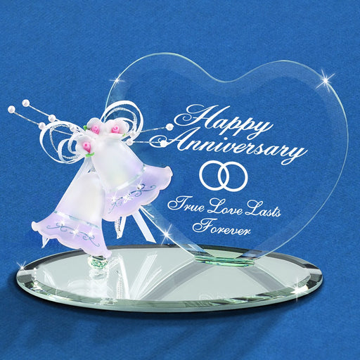 Swan Pair Glass Figurine: Wedding Gifts — FairyGlen Store