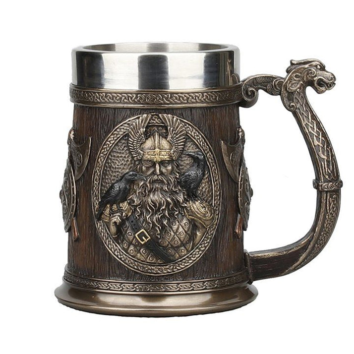 Norse Gods Viking Beer Stein: Mythology Gifts & Collectibles | FairyGlen
