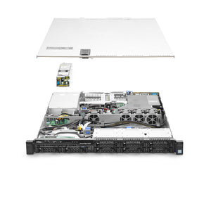 Dell PowerEdge R330 Server E3-1225v5 3.30Ghz Quad-Core 32GB 8x 1.2TB SSD H330