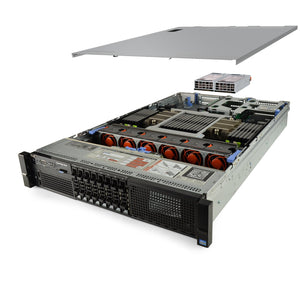 Dell PowerEdge R820 Server 4x E5-4650 2.70Ghz 32-Core 32GB 2x 146GB 15K H310