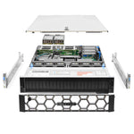 Dell PowerEdge R740xd Server 2.10Ghz 16-Core 64GB 4x 400GB SAS SSD 12G H730P