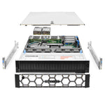 Dell PowerEdge R740xd Server Silver 4112 2.60Ghz Quad-Core 128GB 8TB SSD H730P