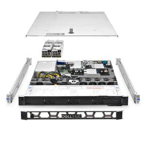 Dell PowerEdge R440 Server 3.20Ghz 16-Core 288GB 4x NEW 2TB SSD S140 Rails
