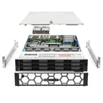 Dell PowerEdge R740xd Server 2x Gold 6148 2.40Ghz 40-Core 128GB HBA330 Rails