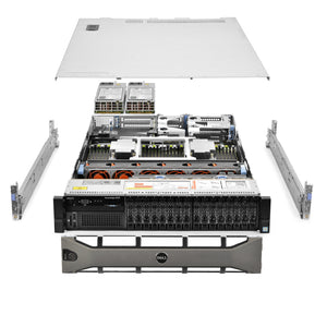 Dell PowerEdge R830 Server 2.20Ghz 56-Core 256GB 16x 600GB 15K 12G H730P Rails