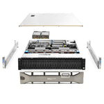 Dell PowerEdge R730xd Flex-Zoning Server 2.60Ghz 24-Core 128GB 28.8TB SSD H730P