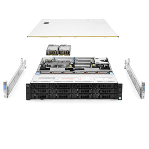 Dell PowerEdge R730xd Server 2x E5-2666v3 2.90Ghz 20-Core 128GB H730 Rails
