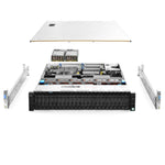 Dell PowerEdge R730xd Server 2x E5-2670v3 2.30Ghz 24-Core 64GB H730 Rails