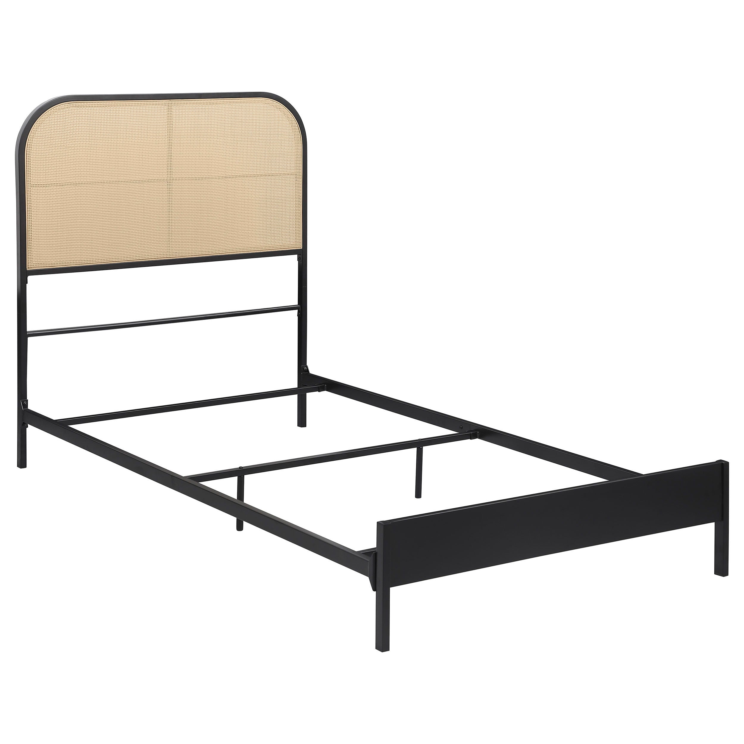 Amherst Radio Weave Rattan & Metal Bed