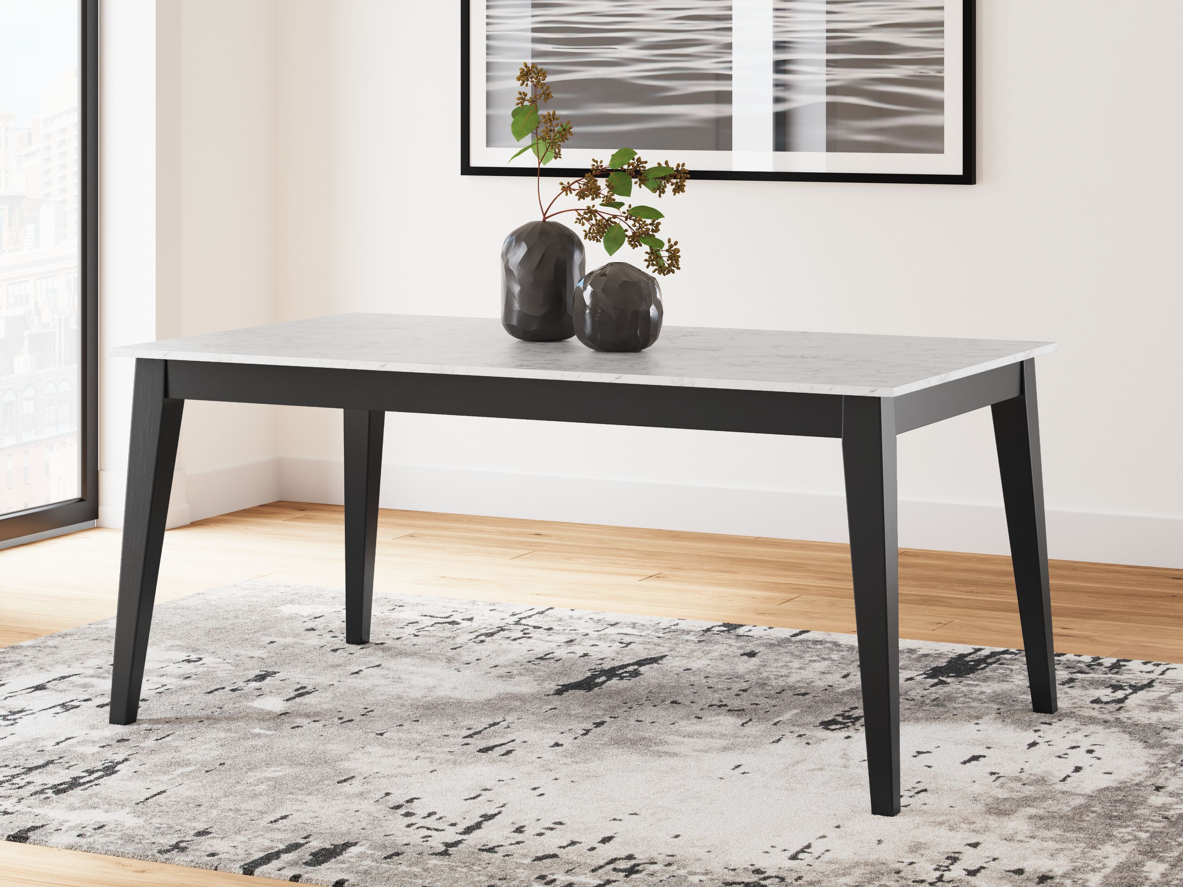 Jettaya Rectangular Dining Room Furniture Set