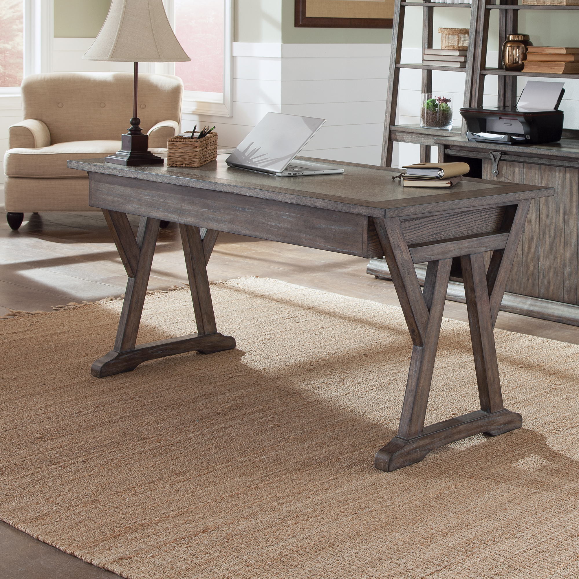 Dark Brown Laptop Desk from Stone Brook