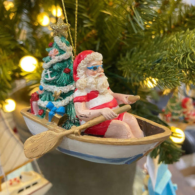 Boat Captain Santa, Nautical Christmas Decoration, Holiday Decor – Buckeye  Lake Place