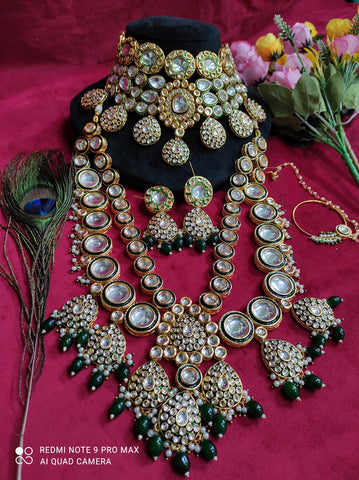 Kundan and store polki