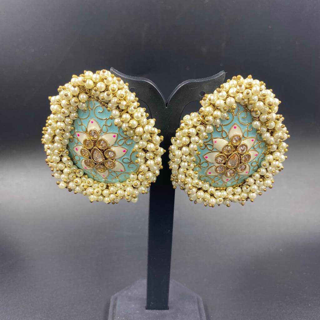 Handmade Mirror Earrings for Casual and Ethnic wear  Beatnik