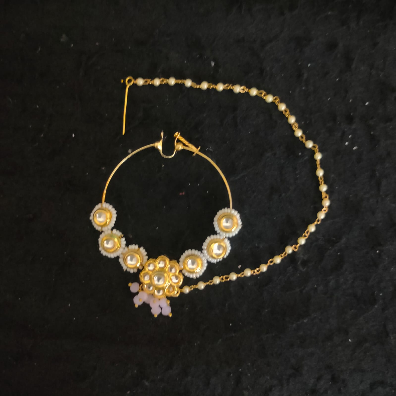 Zadamer - Threadless End Septum Chain — SUBA Piercing & Fine Jewelry