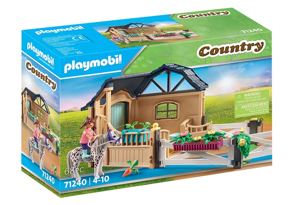 Playmobil Country 5660 pas cher, Play Box Chevaux